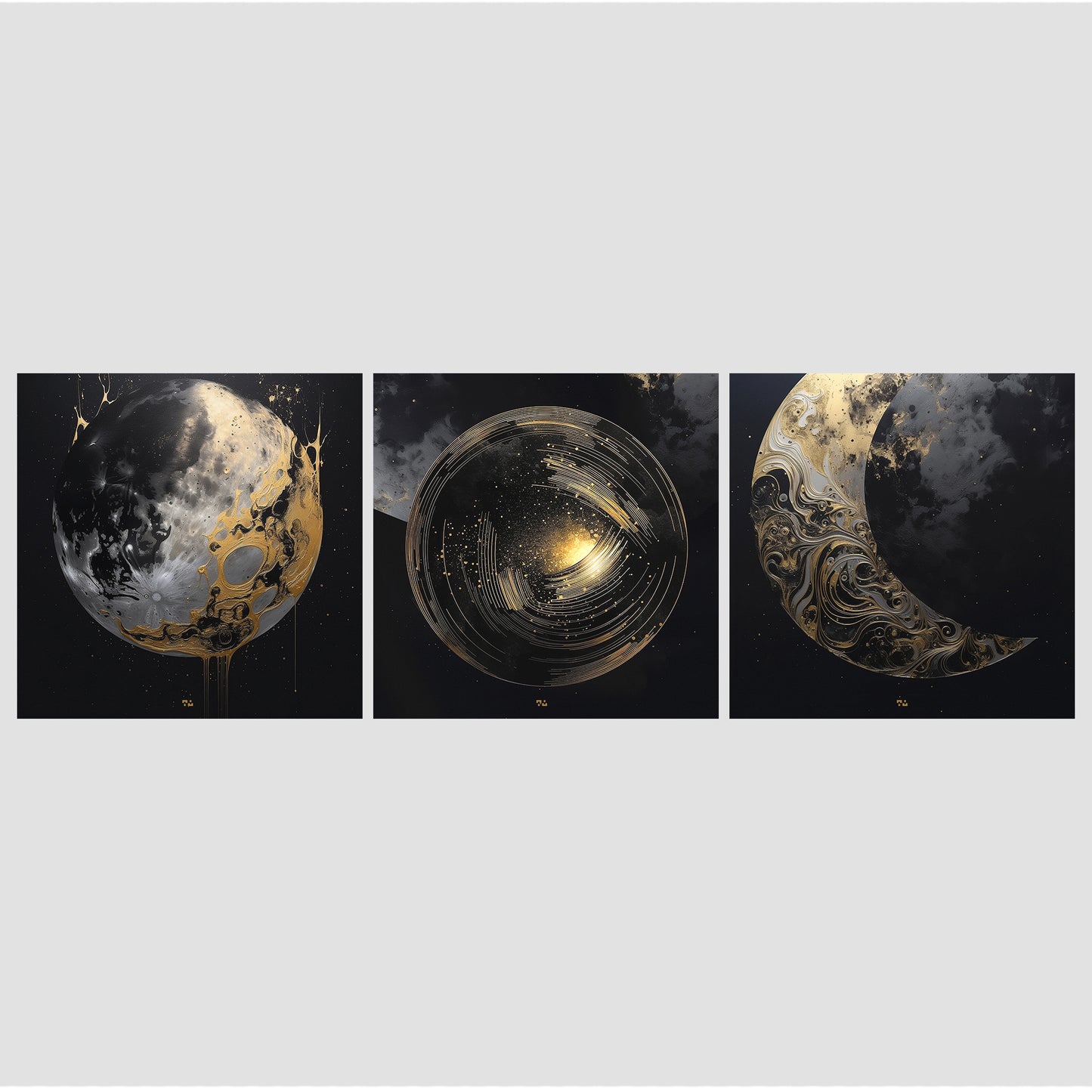 Moons | Triptych Special Offer