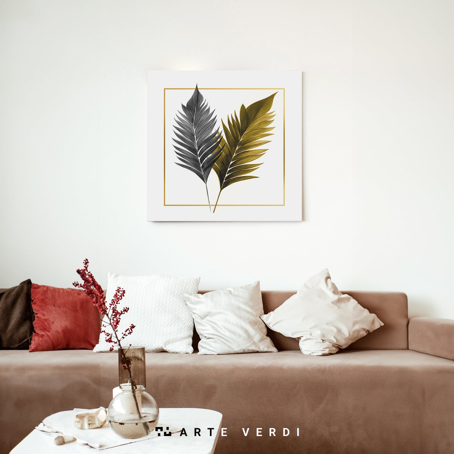 Golden Deco I | Flora Collection